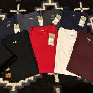 Goodfellow and co Lyndale tees. 11 in the pack with 6 still w tags.